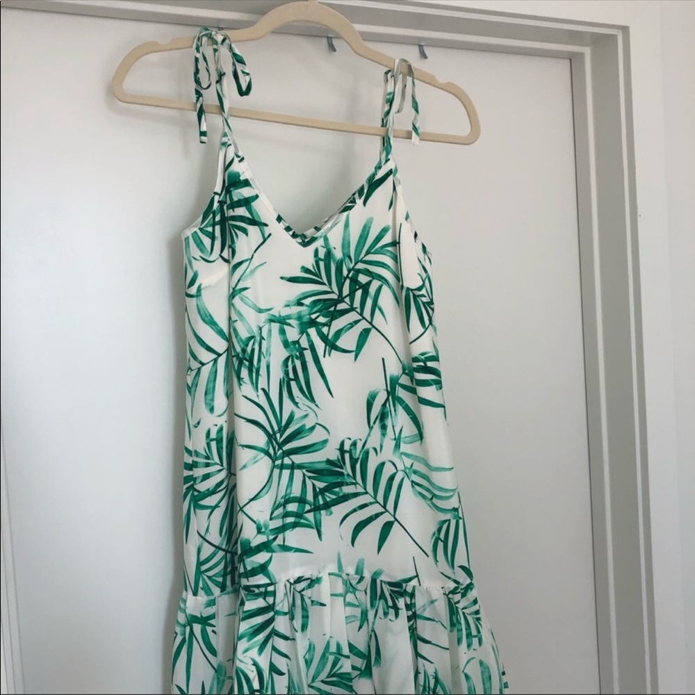 Amanda Uprichard Palm Mini Dress